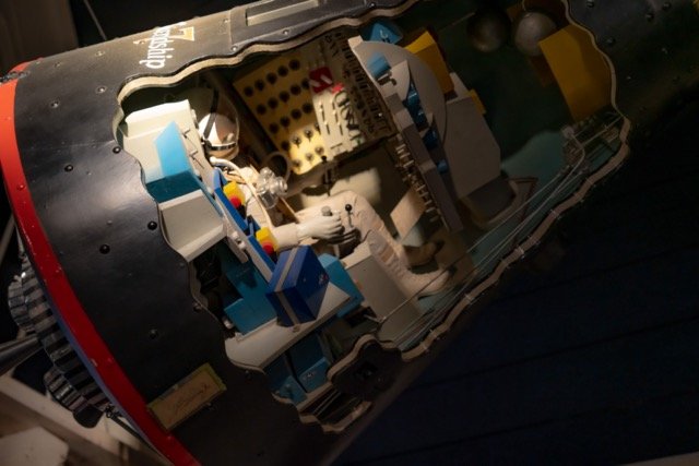 1:3 Modell der Mercury-Raumkapsel