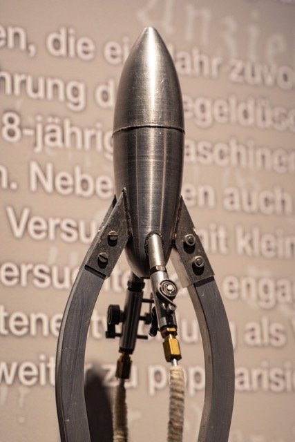 1:4 Modell eines Einstabers vom Raketenflugplatz Berlin